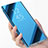 Handytasche Stand Schutzhülle Flip Leder Rahmen Spiegel Tasche für Samsung Galaxy M23 5G