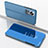 Handytasche Stand Schutzhülle Flip Leder Rahmen Spiegel Tasche L04 für Xiaomi Mi 12 Pro 5G