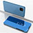 Handytasche Stand Schutzhülle Flip Leder Rahmen Spiegel Tasche ZL1 für Samsung Galaxy A12 5G