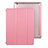 Handytasche Stand Schutzhülle Leder für Apple iPad 3 Rosa