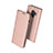 Handytasche Stand Schutzhülle Leder für Samsung Galaxy A6 (2018) Dual SIM Rosegold