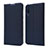 Handytasche Stand Schutzhülle Leder Hülle für Samsung Galaxy A70 Blau