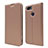 Handytasche Stand Schutzhülle Leder Hülle L01 für Asus Zenfone Max Plus M1 ZB570TL Rosegold