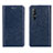 Handytasche Stand Schutzhülle Leder Hülle L03 für Oppo Find X2 Neo Blau