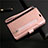 Handytasche Stand Schutzhülle Leder Hülle L03 für Samsung Galaxy S20 Plus 5G Rosegold