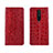 Handytasche Stand Schutzhülle Leder Hülle L03 für Xiaomi Poco X2 Rot