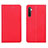 Handytasche Stand Schutzhülle Leder Hülle L04 für Oppo K5 Rot