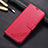 Handytasche Stand Schutzhülle Leder Hülle L04 für Xiaomi Redmi 8 Rot