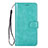 Handytasche Stand Schutzhülle Leder Hülle L05 für Samsung Galaxy S20 5G Cyan