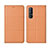 Handytasche Stand Schutzhülle Leder Hülle L06 für Oppo Find X2 Neo Orange