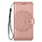 Handytasche Stand Schutzhülle Leder Hülle L08 für Samsung Galaxy S20 Plus Rosegold