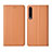 Handytasche Stand Schutzhülle Leder Hülle L12 für Huawei P Smart Pro (2019) Orange