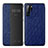 Handytasche Stand Schutzhülle Leder Hülle P02 für Huawei P30 Pro New Edition Blau