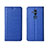 Handytasche Stand Schutzhülle Leder Hülle T02 für Huawei Mate 20 Lite Blau
