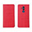 Handytasche Stand Schutzhülle Leder Hülle T02 für Huawei Mate 20 Lite Rot