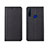 Handytasche Stand Schutzhülle Leder Hülle T06 für Huawei P Smart+ Plus (2019) Schwarz