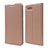 Handytasche Stand Schutzhülle Leder Hülle T06 für Oppo K1 Rosegold