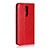 Handytasche Stand Schutzhülle Leder Hülle T07 für Oppo R17 Pro Rot