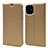 Handytasche Stand Schutzhülle Leder Hülle T11 für Apple iPhone 11 Gold