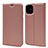 Handytasche Stand Schutzhülle Leder Hülle T11 für Apple iPhone 11 Rosegold