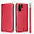 Handytasche Stand Schutzhülle Leder Hülle T12 für Huawei P30 Pro New Edition Rot