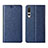 Handytasche Stand Schutzhülle Leder Hülle T14 für Huawei P20 Pro Blau