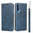 Handytasche Stand Schutzhülle Leder Hülle T15 für Huawei Honor 20S Blau