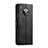 Handytasche Stand Schutzhülle Leder L01 für Huawei Mate 30E Pro 5G Schwarz
