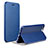 Handytasche Stand Schutzhülle Leder L02 für Apple iPhone 7 Plus Blau