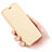 Handytasche Stand Schutzhülle Leder L03 für Huawei Mate 9 Lite Gold