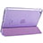 Handytasche Stand Schutzhülle Leder L06 für Apple iPad Mini 2 Violett