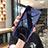 Handytasche Stand Schutzhülle Leder Rahmen Spiegel Tasche für Apple iPhone X