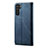 Handytasche Stand Schutzhülle Stoff H01 für Huawei P40 Lite 5G