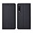 Handytasche Stand Schutzhülle Stoff H01 für Xiaomi Mi A3 Schwarz