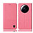 Handytasche Stand Schutzhülle Stoff H12P für Xiaomi Mi 12S Ultra 5G Rosa