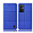 Handytasche Stand Schutzhülle Stoff H13P für OnePlus Nord N20 5G Blau