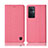 Handytasche Stand Schutzhülle Stoff H14P für OnePlus Nord N20 5G Rosa