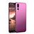 Hülle Kunststoff Schutzhülle Matt M02 für Huawei P20 Pro Violett