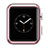 Hülle Luxus Aluminium Metall Rahmen A01 für Apple iWatch 3 42mm Rosa