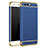 Hülle Luxus Metall Rahmen und Kunststoff für Huawei Honor 9 Premium Blau