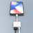 Kabel Lightning auf USB OTG H01 für Apple iPhone XR Weiß