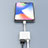 Kabel Lightning auf USB OTG H01 für Apple iPod Touch 5 Weiß