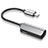 Kabel Lightning USB H01 für Apple iPhone XR Silber