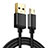 Kabel Micro USB Android Universal A12 Schwarz