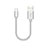 Kabel Type-C Android Universal 30cm S05 für Apple iPad Air 5 10.9 (2022)