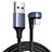 Kabel Type-C Android Universal 60W H03 für Apple iPad Air 5 10.9 (2022) Schwarz