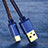 Kabel Type-C Android Universal T10 Blau