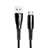 Kabel Type-C Android Universal T12 für Apple iPad Air 5 10.9 (2022) Schwarz