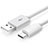 Kabel Type-C Android Universal T18 für Apple iPad Pro 11 (2022) Weiß