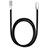 Kabel Type-C Android Universal T23 für Apple iPad Air 5 10.9 (2022) Schwarz